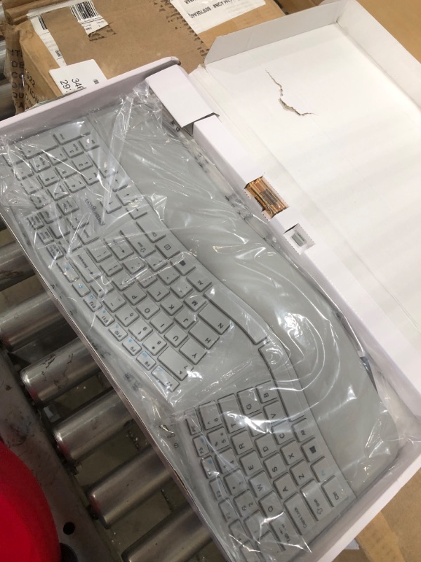 Photo 2 of Kensington Pro Fit Ergonomic Wireless Keyboard - Grey (K75402US)
