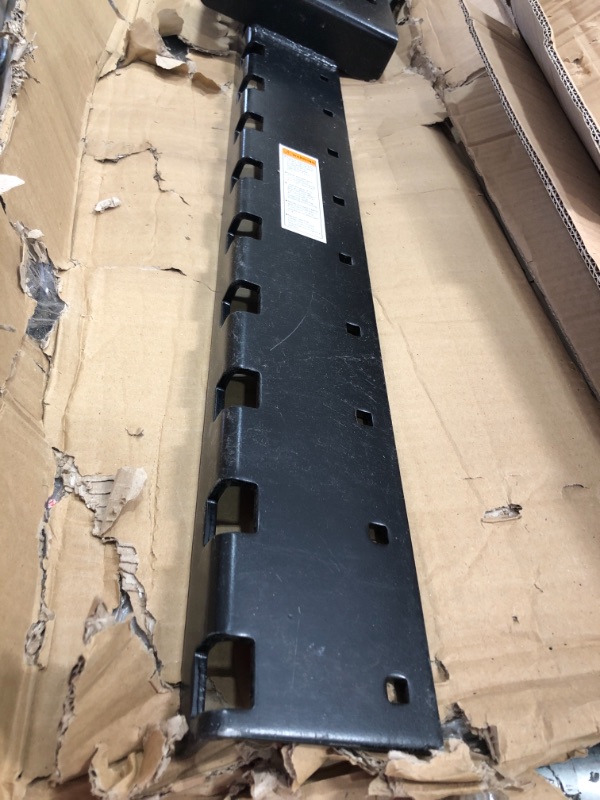 Photo 1 of **PARTS ONLY* MINOR DAMAGE* Kolpin 60-Inch Landscape Rake - LSR60, Black
