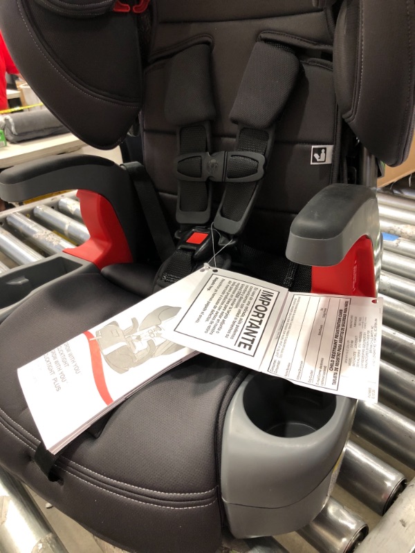 Photo 2 of Britax Grow with You ClickTight Harness-2-Booster Car Seat, Cool N Dry - Cool Flow Moisture Wicking Fabric
