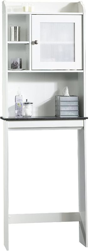 Photo 1 of **Missing hardware** Sauder Caraway Etagere, L: 23.31" x W: 7.44" x H: 68.07", Soft White finish
