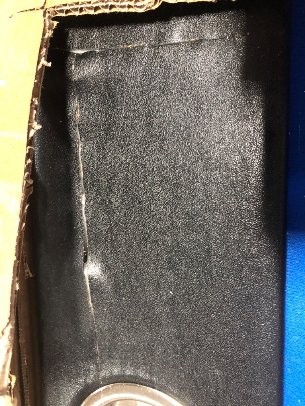 Photo 1 of (DAMAGE TO TABLE FOAM OUTLINE)
Barrington - Texas Hold'em 10-Player Poker Table - Blue/Black
