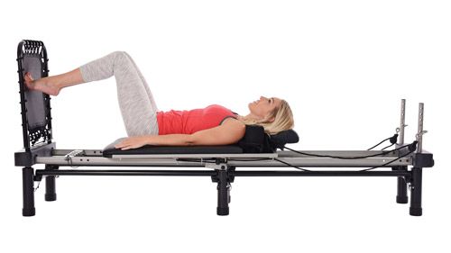 Photo 1 of Aero Pilates Premier 700 Foldable Reformer Fitness Machine with Cardio Rebounder