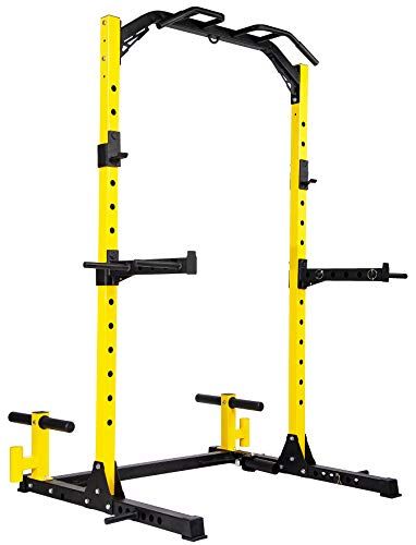 Photo 1 of **PARTS ONLY**
HulkFit Multi-Function Adjustable Power Rack Exercise Squat Stand with J-Hooks and Other Accessories, Multiple Versions, Pro, 1000LB Capacity
