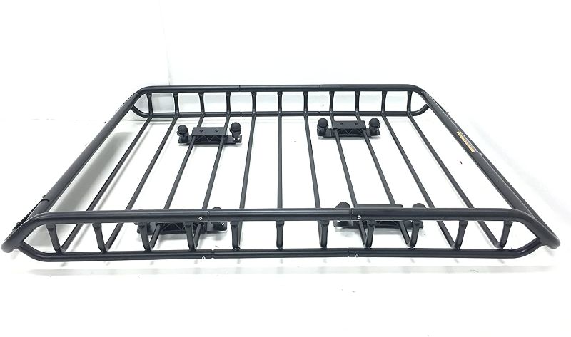 Photo 1 of ***PARTS ONLY***
MaxxHaul 70115 46" x 36" x 4-1/2" Roof Rack Rooftop Cargo Carrier Steel Basket, Car Top Luggage Holder for SUV and Pick Up Trucks - 150 lb. Capacity
