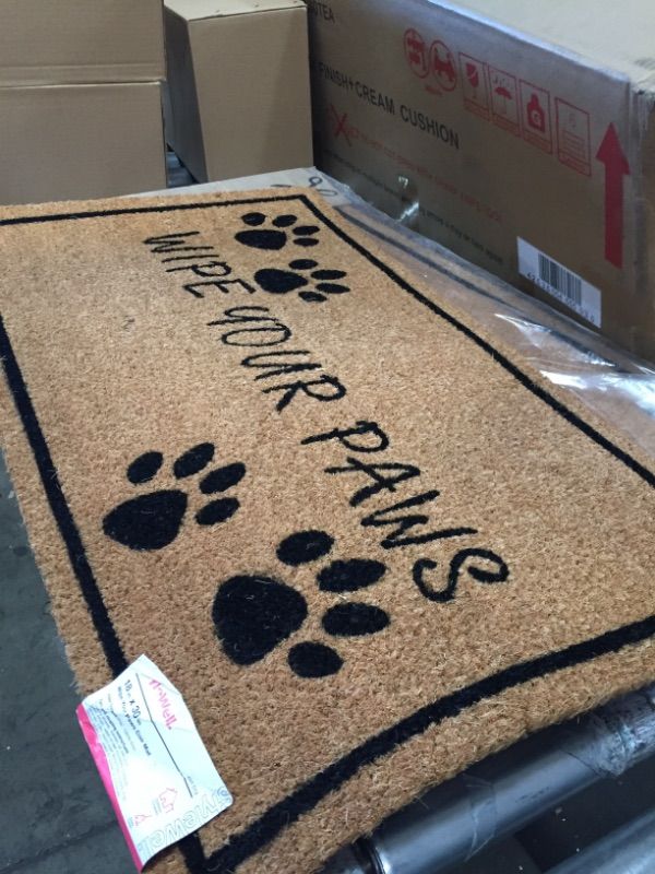 Photo 1 of "WIPE YOUR PAWS" OUTSIDE MAT