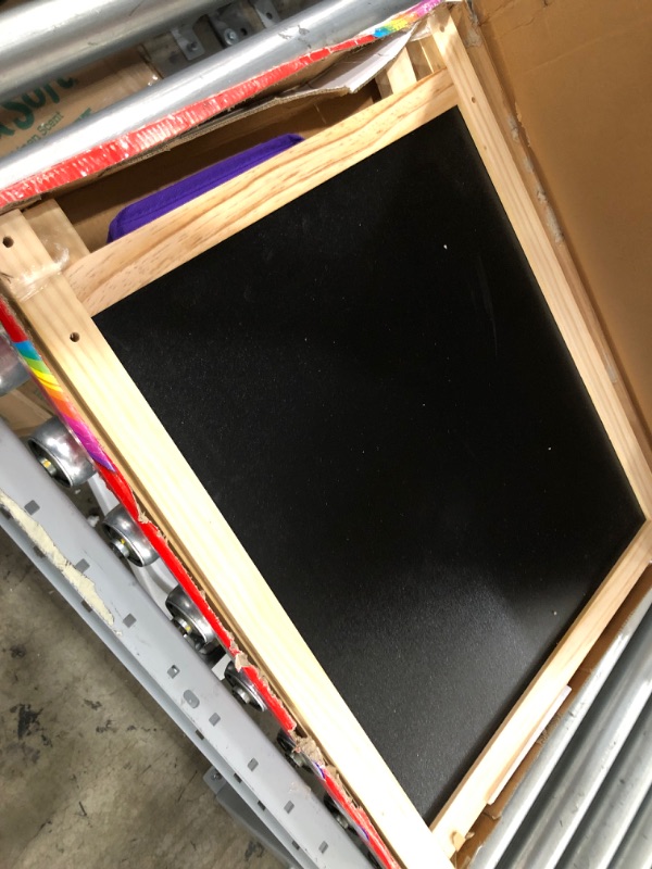 Photo 1 of Cra-Z-Art 3-in-1 Smartest Artist Easel, Wood with Chalkboard and Dry Erase Board