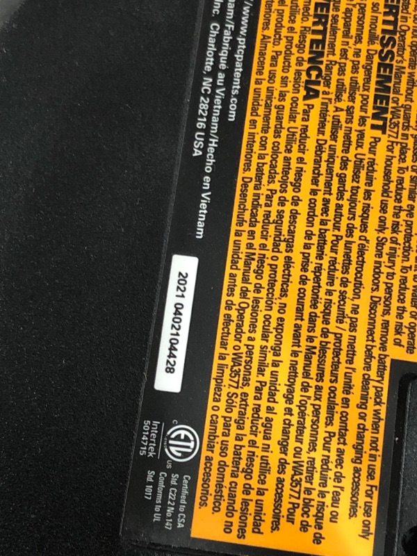 Photo 6 of ***PARTS ONLY***  WORX 40V Turbine Cordless Leaf Blower Power Share with Brushless Motor - WG584 (Batteries Included)
