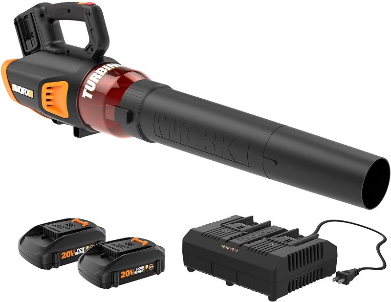 Photo 1 of ***PARTS ONLY***  WORX 40V Turbine Cordless Leaf Blower Power Share with Brushless Motor - WG584 (Batteries Included)
