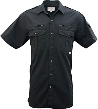 Photo 1 of Foxfire Thunder River Gear Mens Short Sleeve Cotton Travel Safari Passport Shirt XXL.