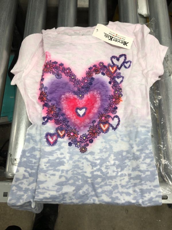 Photo 1 of Klever Kids SS13-G84-5 Girls Short Sleeve T-Shirt, SIZE FOR 5 Years
