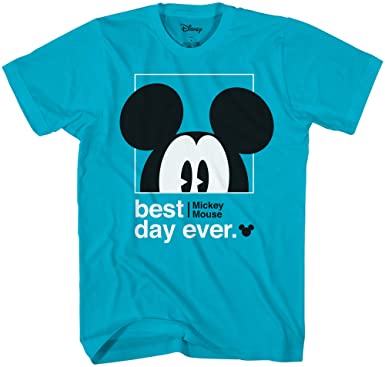 Photo 1 of Disney Mickey Mouse Best Day Ever Adult T-Shirt- XL 