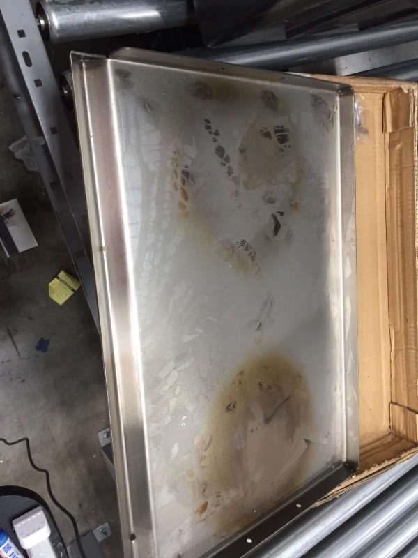 Photo 1 of 23x16 metal grill cooking panel