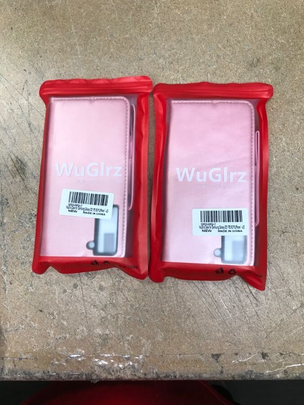 Photo 1 of 2 WuGlrz Case for Samsung Galaxy S21 FE 5G?Not fit Galaxy S21? with 2 Packs Tempered Glass Screen Protector