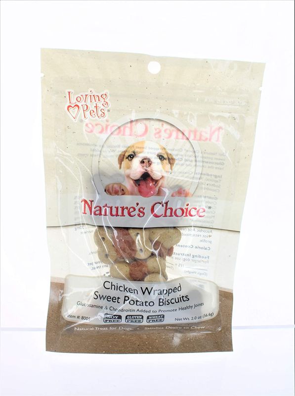 Photo 1 of **NON-REFUNDABLE**
BB 5/23
5 BAGS
Natural Value Sweet Potato Biscuit Wrapped with Chicken Breast
