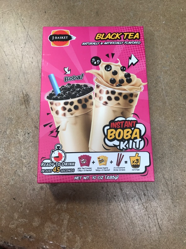 Photo 2 of **NON-REFUNDABLE**
BB 9/13/22
J-Basket Black Tea Boba Kit, 10 Oz
