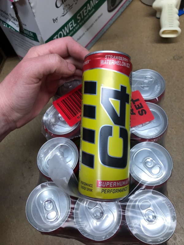 Photo 2 of **NON-REFUNDABLE**
EXP 12/22
C4 Energy Drink 12oz (Pack of 12) - Strawberry Watermelon Ice