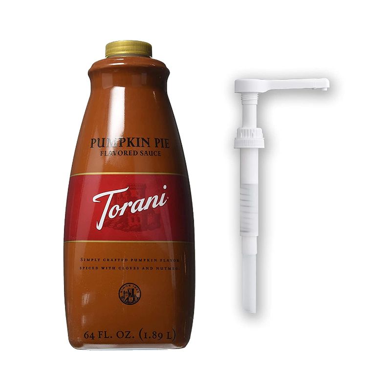 Photo 1 of **NON-REFUNDABLE**
8/31/22
Torani Pumpkin Pie Sauce + Pump
