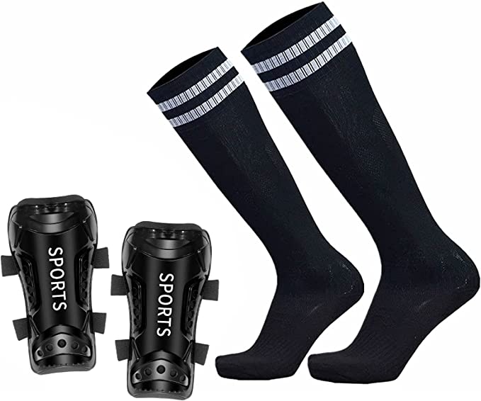 Photo 1 of ** SETS OF 2**
Geekism Sport Soccer Shin Guards - Shin Pads Child Calf Protective Gear, Lightweight Protective Football Equipment, for 3-15 Years Old Girls Boys Toddler Teenagers
