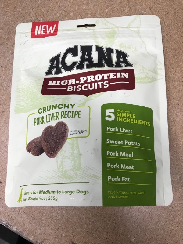 Photo 3 of *** EXP MAY 07 2022** **NON-REFUNDABLE***  **  SOLD AS IS **
Acana Highest Protein Dry Dog Food and Crunchy Treats, Grain Free
