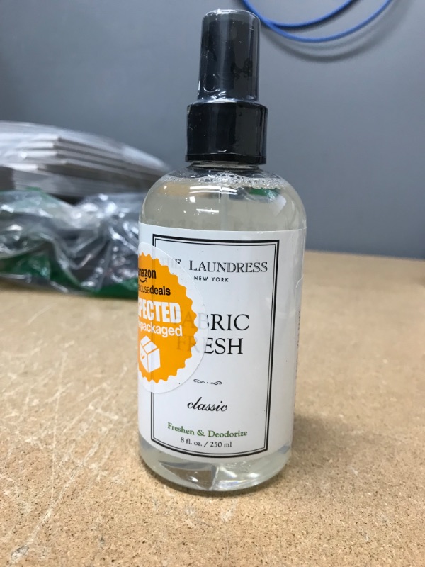Photo 2 of ** NO EXP PRINTED**The Laundress New York - Fabric Fresh, Fabric Spray Deodorizer, Classic Scented, Clothing Refresher Spray, Allergen-Free Odor Remover, 8 fl oz
