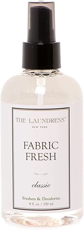 Photo 1 of ** NO EXP PRINTED**The Laundress New York - Fabric Fresh, Fabric Spray Deodorizer, Classic Scented, Clothing Refresher Spray, Allergen-Free Odor Remover, 8 fl oz
