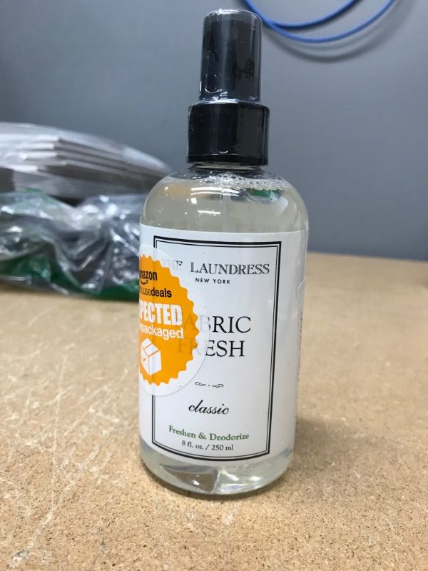 Photo 2 of ** NO EXP PRINTED**The Laundress New York - Fabric Fresh, Fabric Spray Deodorizer, Classic Scented, Clothing Refresher Spray, Allergen-Free Odor Remover, 8 fl oz