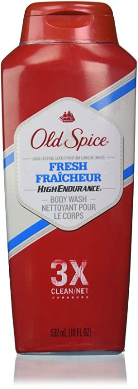 Photo 1 of ** SETS OF 3**
Old Spice High Endurance Fresh Scent Body Wash for Men, 18 oz