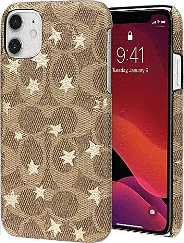 Photo 1 of ** SETS OF 2**
Coach Protective Case for iPhone 11 Pro Max (Khaki/Gold Foil Stars, iPhone 11 Pro Max 6.5")
