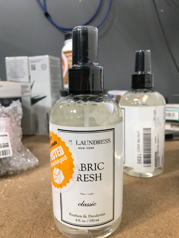 Photo 1 of *** EXP:2/10/22***   *** NON-REFUNDABLE**  ** SOLD AS IS **
The Laundress Fabric Fresh, Classic, 8 - Ounce Bottle

