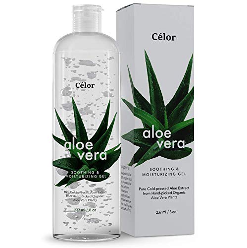 Photo 1 of ** EXP: 05/26/2024**  ** NON-REFUNDABLE**  ** SOLD AS IS **
CELOR ALOE VERA SOOTHING & MOISTURIZING GEL PURE COLD-PRESSED ALOE EXTRACT FROM HAND-PICKED ALOE VERA PLANTS 236 ML / 8 OZ