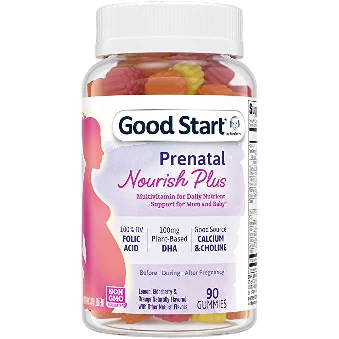 Photo 1 of *** EXP:07/ MAY/ 2022**   *** NON-REFUNDABLE***   *** SOLD AS IS ***
Good Start by Gerber Prenatal Vitamin Gummies, Nourish Plus, 90 Count