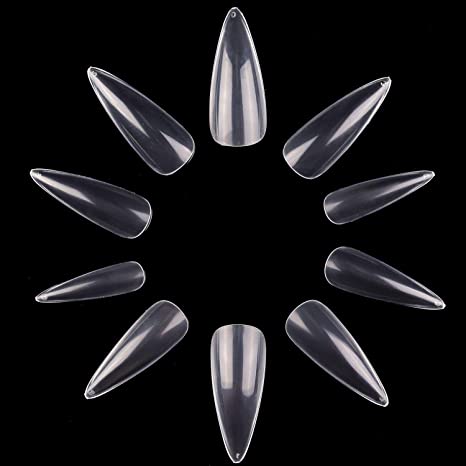 Photo 1 of ** SETS OF 2**
Fake Nails 100 Pcs Long Full Cover Coffin Fake Nails Extra Long Ballerina Acrylic For Nail and DIY Nail Art/Transparent super long ballet armor (Transparent drop-shaped fake nails)
