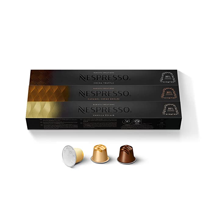 Photo 1 of *** EXP:07/31/2022**  *** NON-REFUNDABLE**  ** SOLD AS IS**
Nespresso Capsules OriginalLine, Barista Flavored Pack, Mild Roast Espresso Coffee, 30 Count Espresso Coffee Pods, Brews 1.35 Ounce
