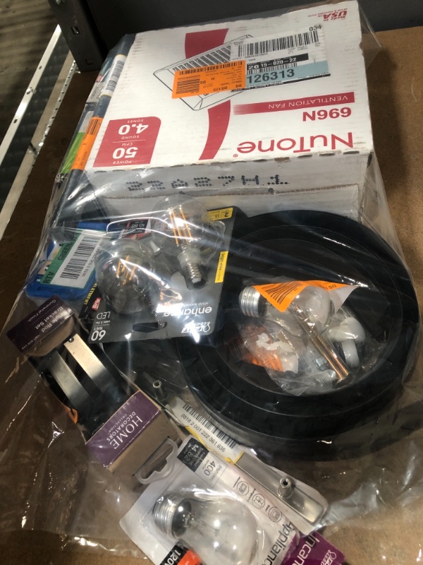 Photo 1 of **SOLD AS IS NO RETURNS/NONREFUNDABLE*
BUNDLE OF ASSORTED HOME REPAIR ITEMS AND HARDWARE 
