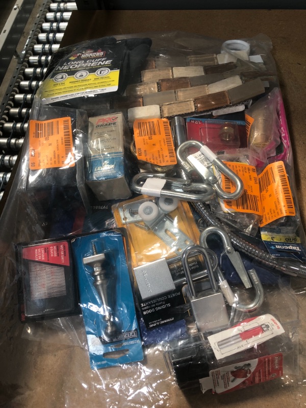 Photo 1 of **SOLD AS IS NO RETURNS/NONREFUNDABLE*
BUNDLE OF ASSORTED HOME REPAIR ITEMS AND HARDWARE 
