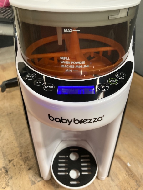 Photo 7 of New and Improved Baby Brezza Formula Pro Advanced Formula Dispenser Machine - Automatically Mix a Warm Formula Bottle Instantly - Easily Make Bottle with Automatic Powder Blending
