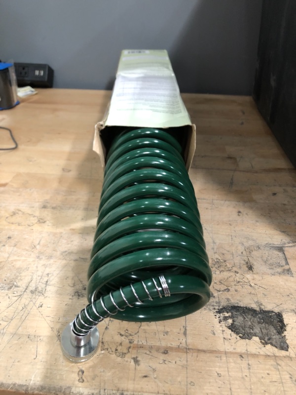 Photo 2 of 1/2 in. x 25 ft. Lightweight Coil Garden Hose