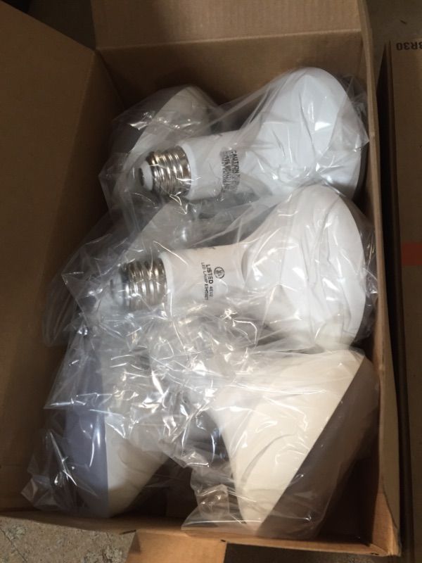 Photo 2 of 65-Watt Equivalent BR30 Dimmable Flood LED Light Bulb Soft White (6-Pack)