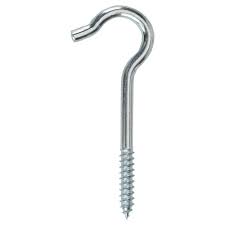 Photo 1 of 2 PACK**
Everbilt #10 Zinc-Plated Steel Screw Hook (50-Piece per Pack)