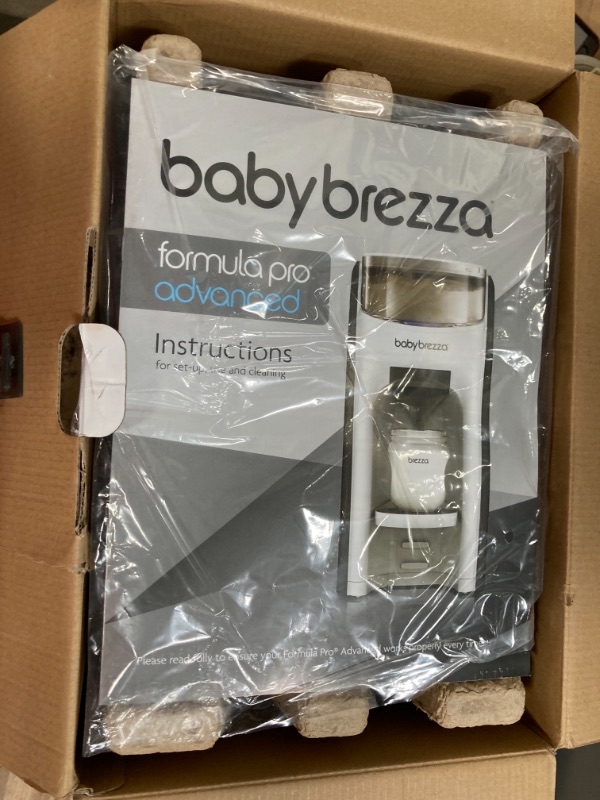 Photo 3 of New and Improved Baby Brezza Formula Pro Advanced Formula Dispenser Machine - Automatically Mix a Warm Formula Bottle Instantly - Easily Make Bottle with Automatic Powder Blending
