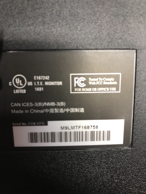Photo 1 of ASUS TUF Gaming 32" 2K HDR Curved Monitor (VG32VQ1B) - WQHD (2560 x 1440)...**OPEN BOX**  **USED**
HAS A LINE DOWN THE SCREEN 
