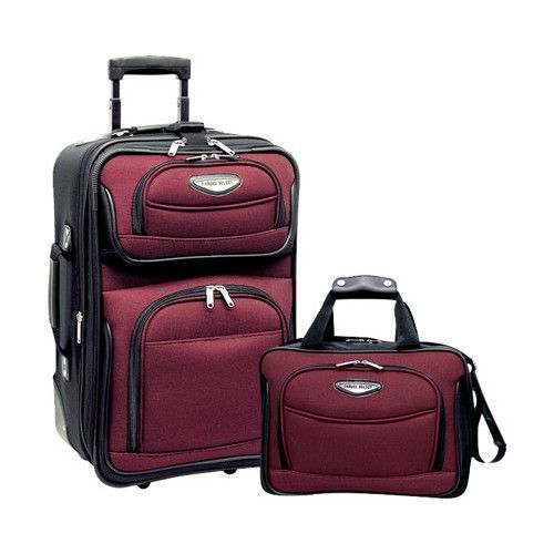 Photo 1 of Amsterdam 2-Piece Carry-on Luggage Set 15 X 11 X 6; 21 X 14 X 8
