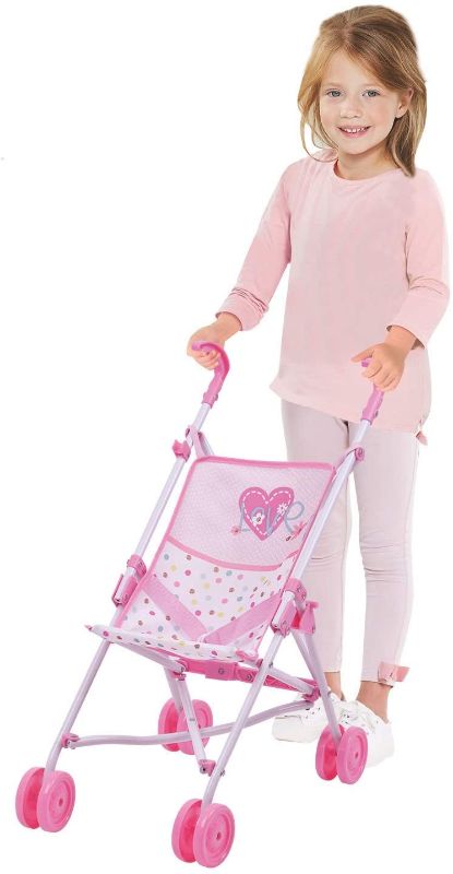 Photo 1 of Hauck Love Heart Doll Umbrella Stroller, Carry Baby Doll or a Favorite Stuffed Animal Friend, Toy Fits Dolls Up to 18 inches D81023, Great Gift for Push....***NOT EXACT STOCK PHOTO, USE FOR REFERENCE ONLY***