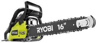 Photo 1 of ***NOT TESTED** RYOBI 16 in. 37cc 2-Cycle Gas Chainsaw with Heavy-Duty Case **MISSING CASE** 