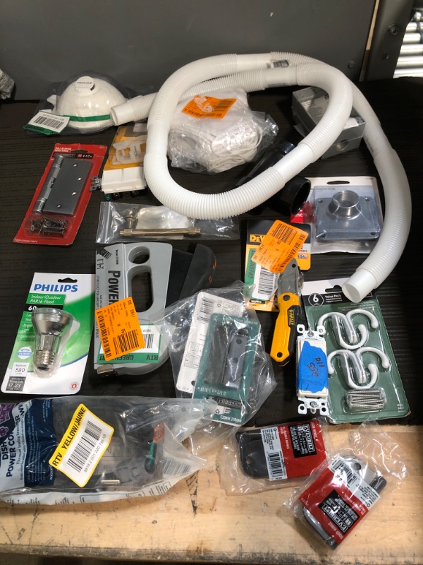 Photo 1 of **NON-REFUNDABLE*** Home depot miscellaneous items
lighting, plumbing, home repair items, face masks, door hardware