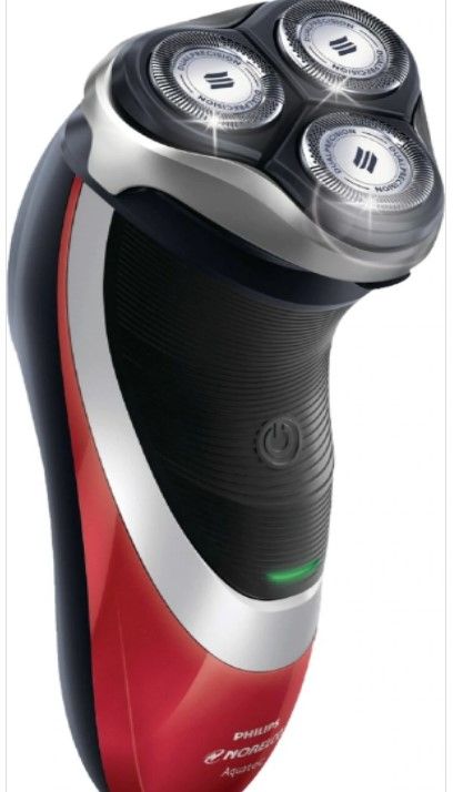 Photo 1 of Philips Norelco - Rechargeable Wet/Dry Electric Shaver - Red