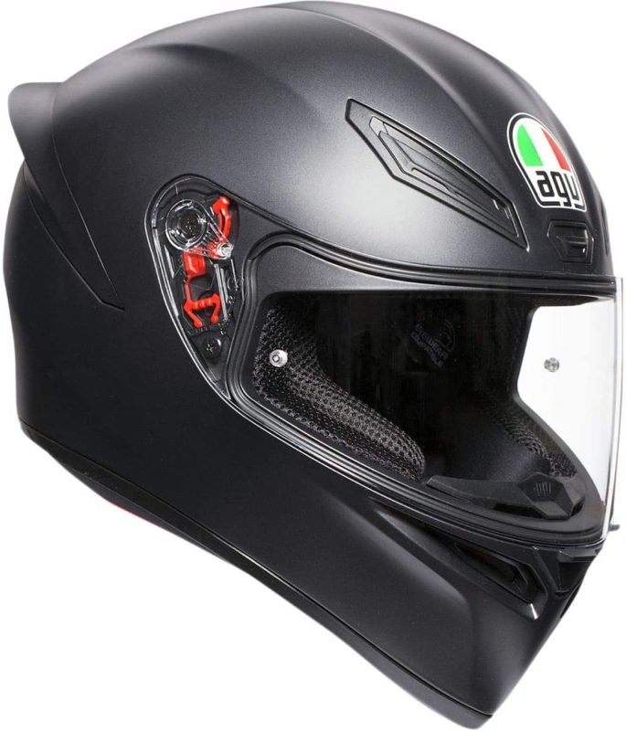Photo 1 of AGV 0101-11759 Unisex-Adult Full Face K-1 Motorcycle Helmet (Matte Black, Size 7 1/4