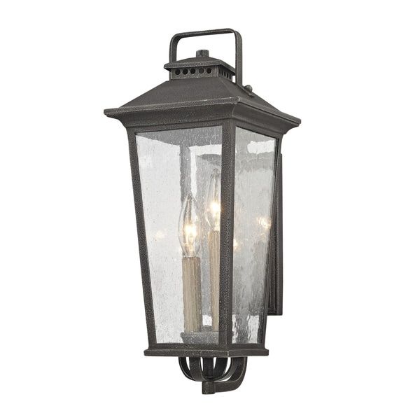 Photo 1 of 
Parsons Field Aged Pewter 7-Inch Two-Light Outdoor Wall Sconce
