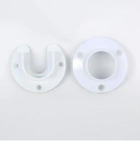 Photo 1 of ** SETS OF 2**
1-5/16 in. Heavy-Duty White Closet Pole Sockets (2-Pack)