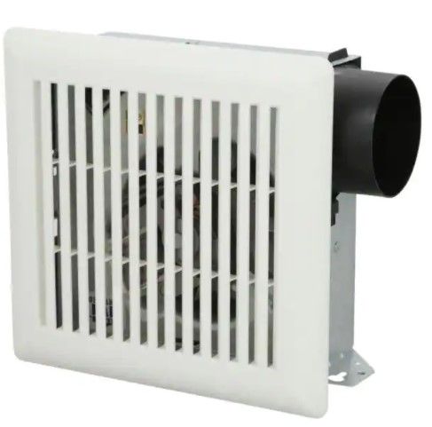 Photo 1 of 50 CFM Ceiling/Wall Mount Bathroom Exhaust Fan
